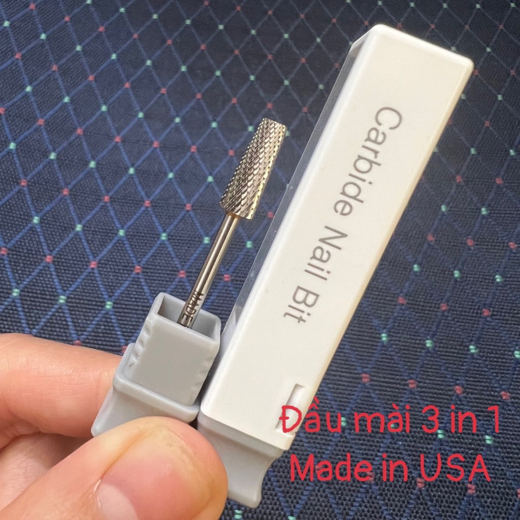 Đầu mài móng, Đầu mài 3in1 mài khóe,mài chân móng up,mài mịn, phá sơn gel