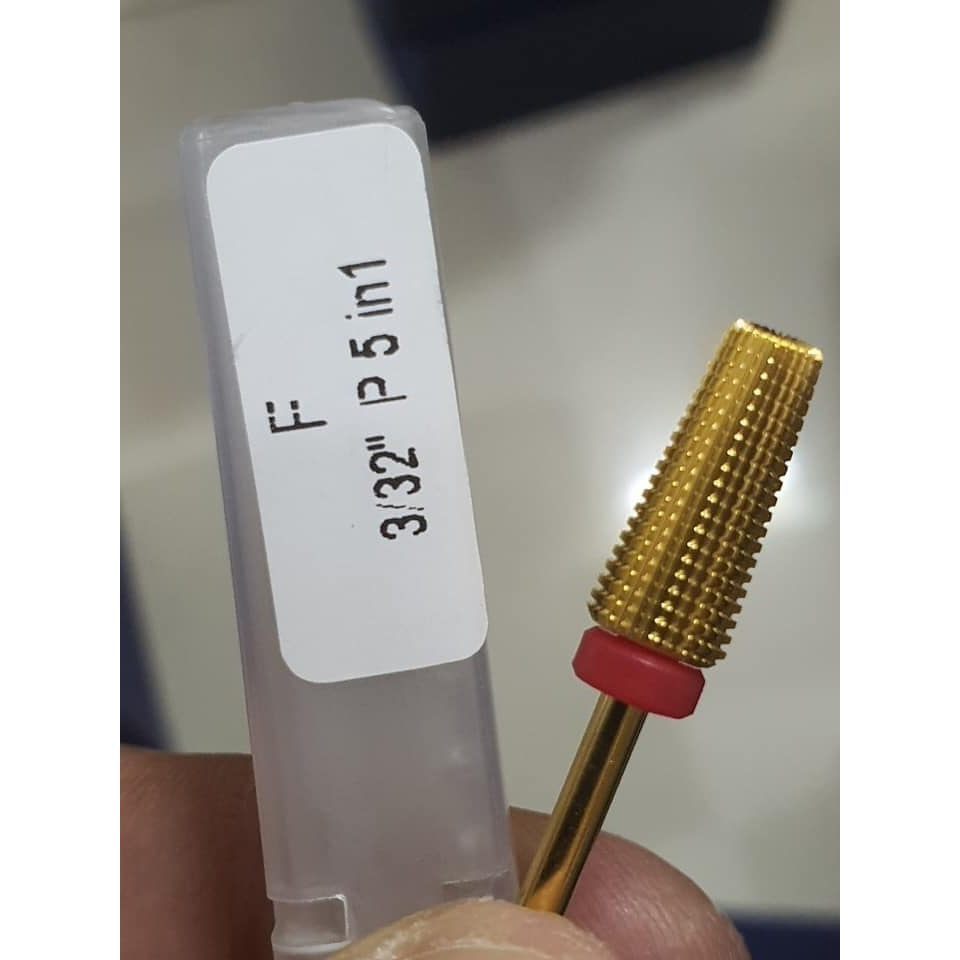 Đầu mài móng, Đầu mài 5in1.đầu mài phá, mịn, khóe nail , made in USA