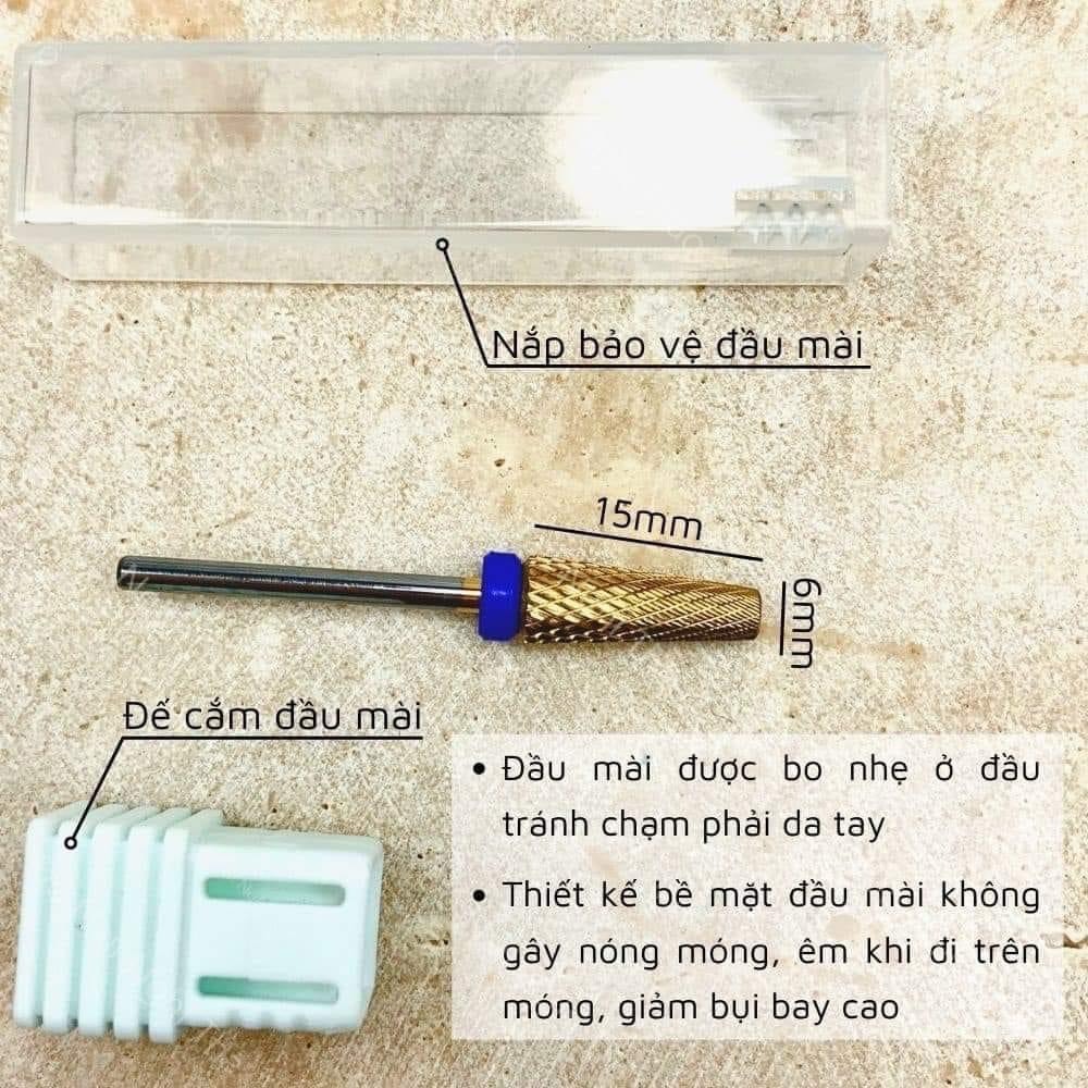 Đầu mài móng, Đầu mài 5in1.đầu mài phá, mịn, khóe nail , made in USA