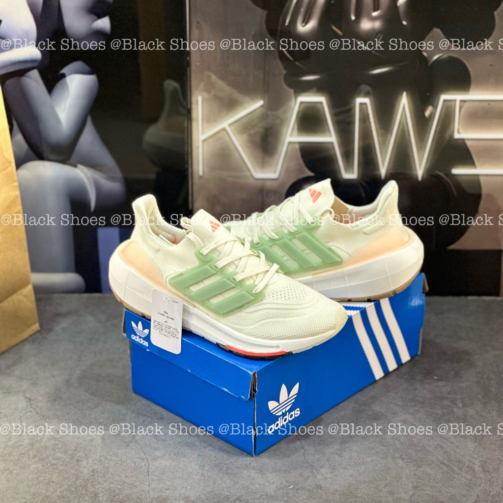 Giày Thể Thao Chạy Bộ Nam Nữ Adidas Ultraboost Light Nondyed Linen Green,Giày Sneaker Chạy Bộ UB Xanh Cốm