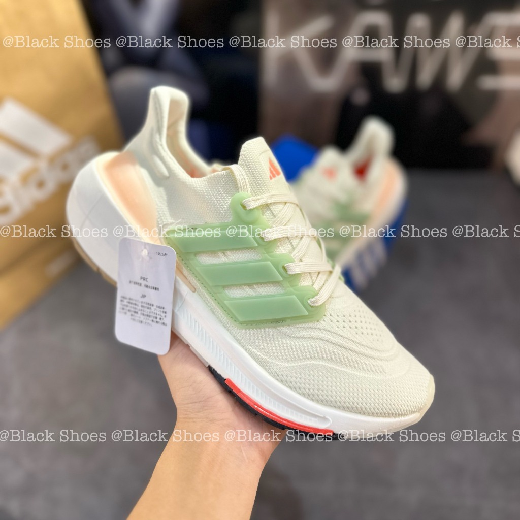 Giày Thể Thao Chạy Bộ Nam Nữ Adidas Ultraboost Light Nondyed Linen Green,Giày Sneaker Chạy Bộ UB Xanh Cốm