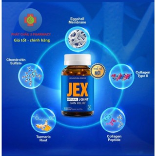 Viên uống JEX Thế Hệ Mới hỗ trợ tăng cường tái tạo sụn và xương khớp hộp 30 viên