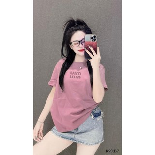 MA003 Áo thun nữ URI áo thun trơn cổ tròn