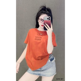 MA003 Áo thun nữ URI áo thun trơn cổ tròn