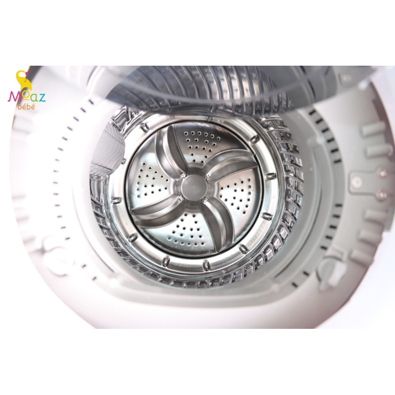 Máy giặt quần áo mini kèm sấy khô 2 in 1 cho bé moaz bébé moaz bebe mb068 bảo hành chính hãng 12 tháng