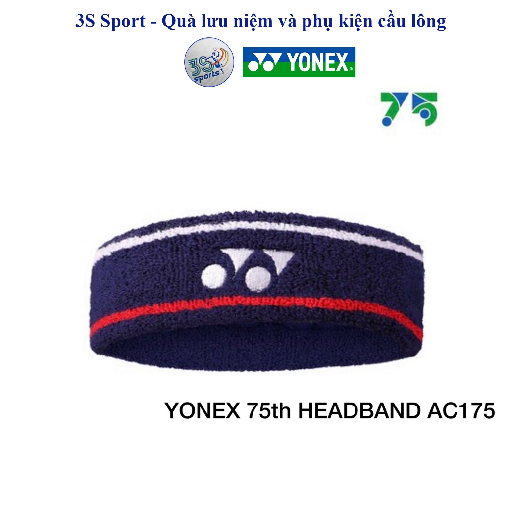 Băng chặn mồ hôi cầu lông đầu, headband Yonex AC175