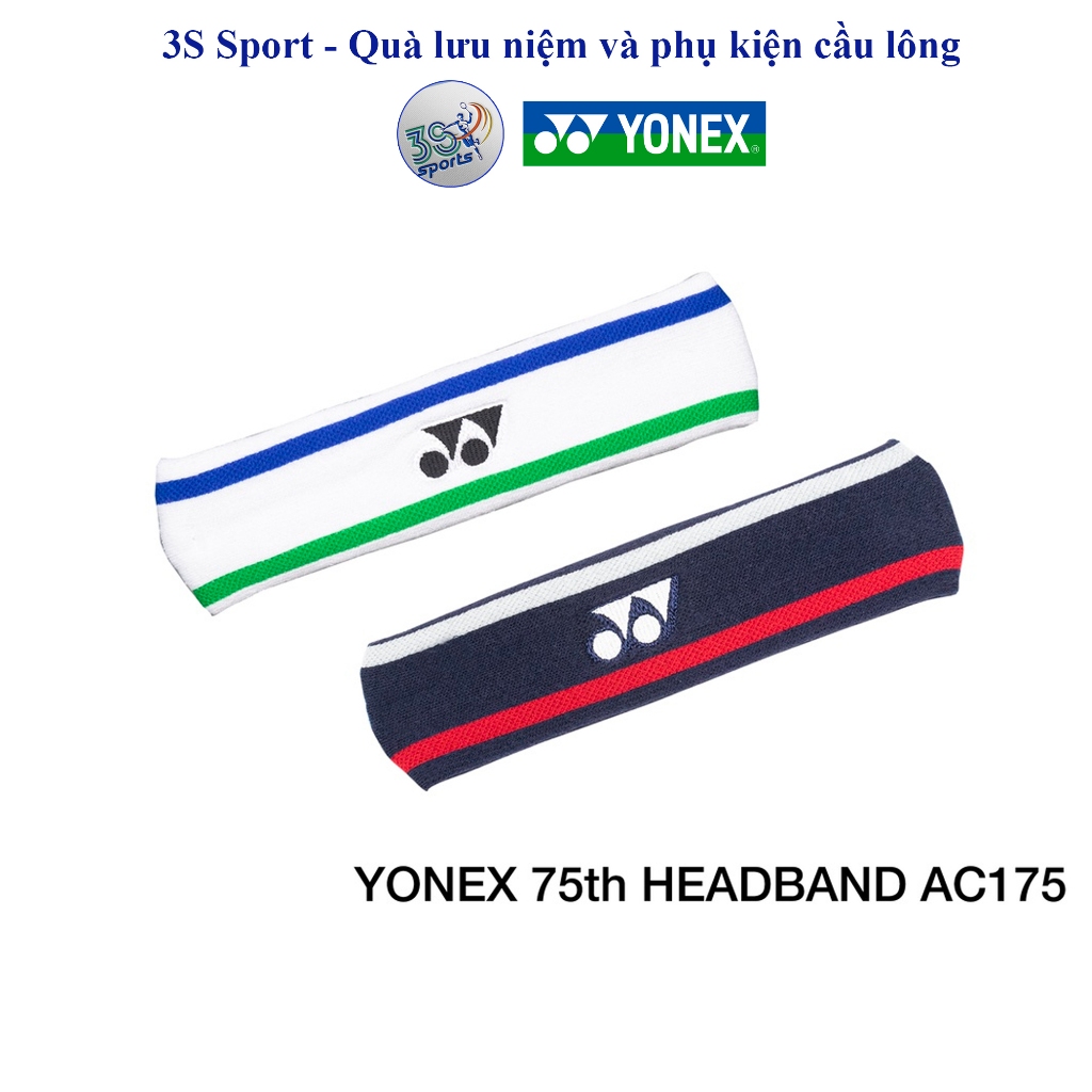 Băng chặn mồ hôi cầu lông đầu, headband Yonex AC175