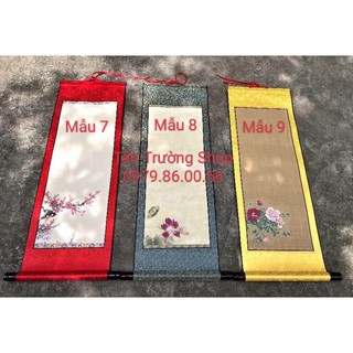 Giấy biểu lụa viết thư pháp kích thước 32*90