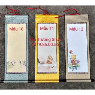 Giấy biểu lụa viết thư pháp kích thước 32*90