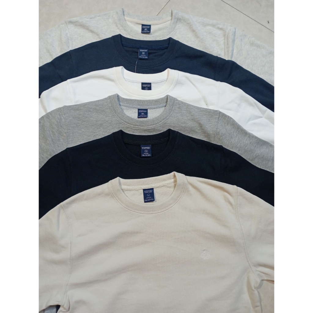 Áo Nỉ Nam Chất Da Cá SPRING.FIELD Chất Da Cá Đanh - Mướt - Mềm - Mịn - Không Bai Xù