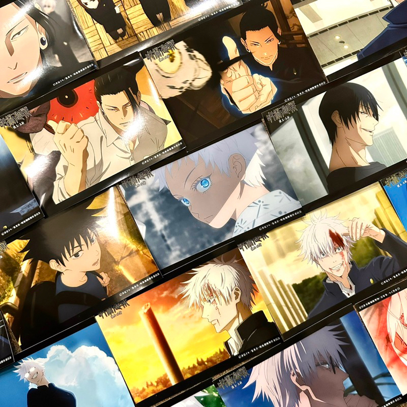 JJK Gojo Geto Megumi Toji Official Print Jujutsu Kaisen