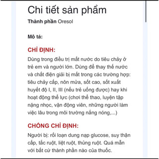 ✅ Bù Nước Oresol 245 DHG (hộp 20gói)