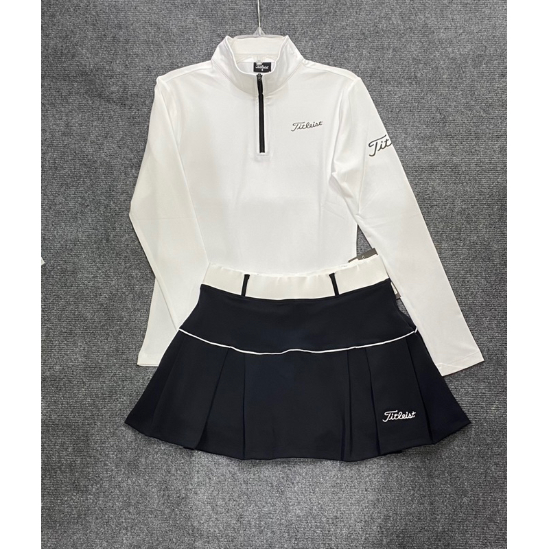 Sét áo dài tay và chân váy nữ golf, tennis, cầu lông xinh quá ak, thun co giãn, phom ôm lên dáng