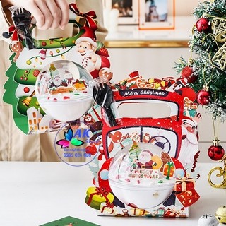 Set 5 hộp quả cầu giáng sinh 10cm / 2122.388