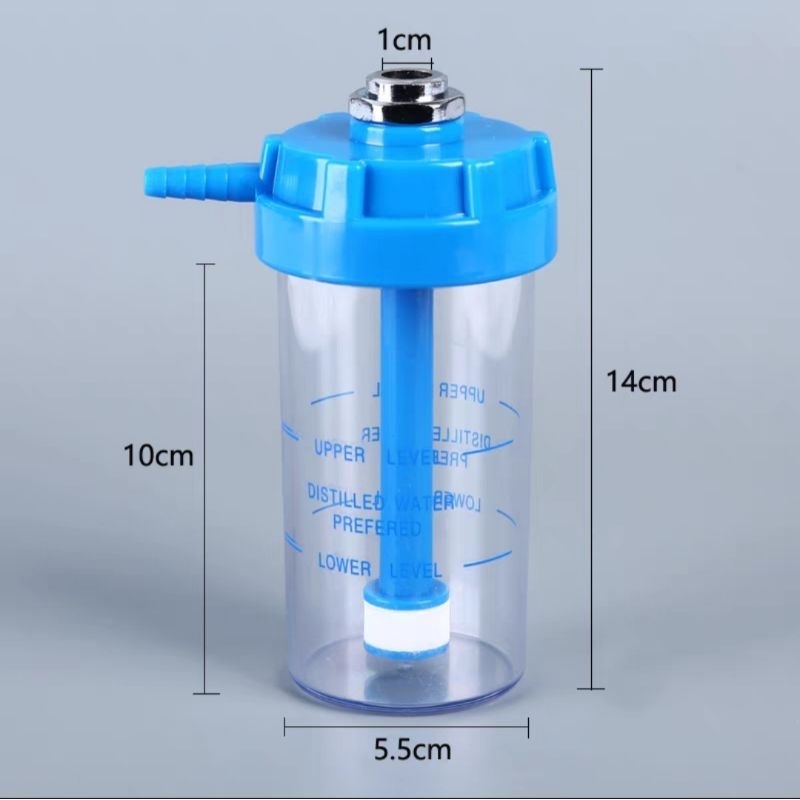 Bình tạo ẩm dùng cho đồng hồ oxy y tế