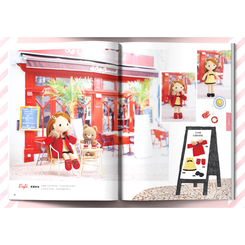 Hướng dẫn móc búp bê mẫu cơ bản
