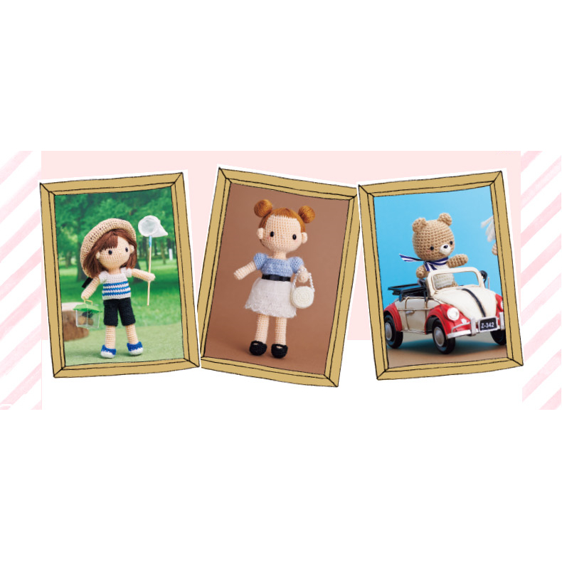 Hướng dẫn móc búp bê mẫu cơ bản
