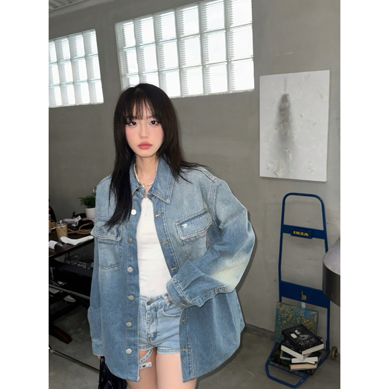 Áo sơmi Denim AMBITIOUS