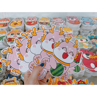 Combo 20 Lì xì hoạt hình Chibi giấy giày đẹp, chắc chắn