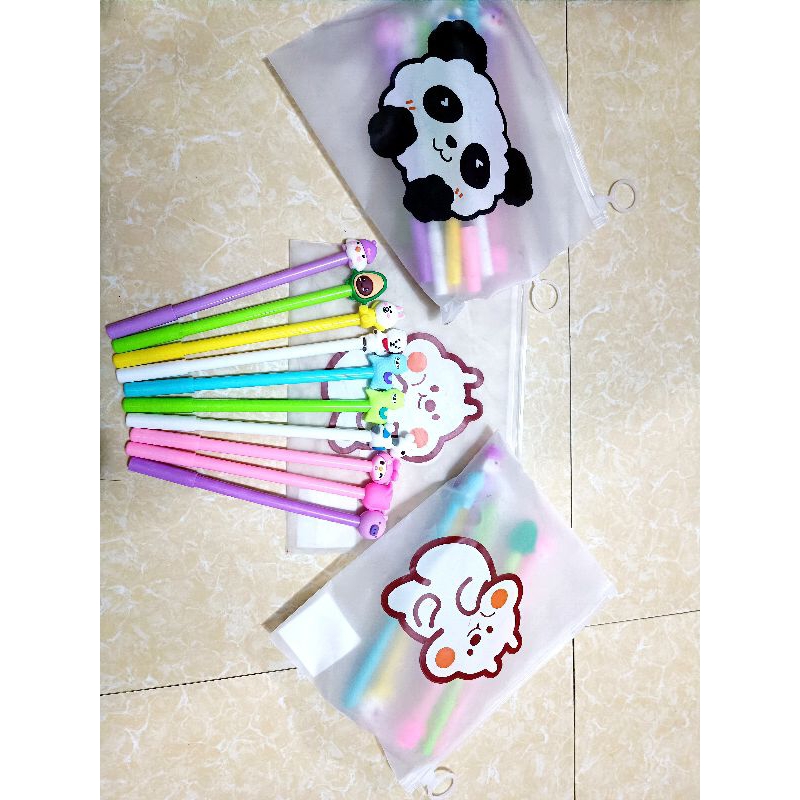 Combo 10 bút Chibi dễ thương