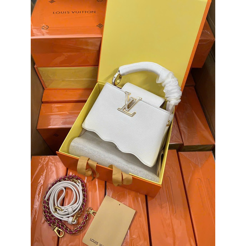 Túi lv capu mini lượn sóng supper xịn sò box nam châm 20cm