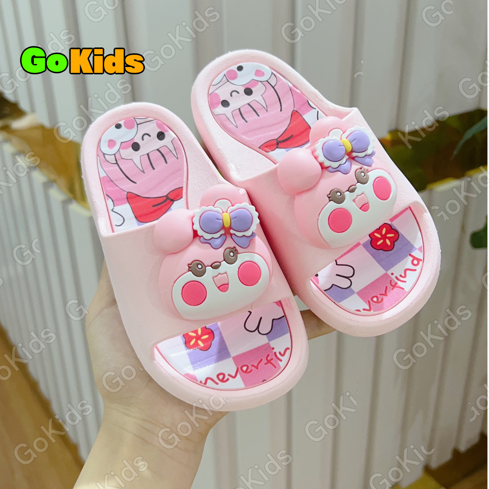 Dép Lê Cao Su Họa Tiết Khủng Long Cực Đáng Yêu Cho Bé Trai Bé Gái size 26-35