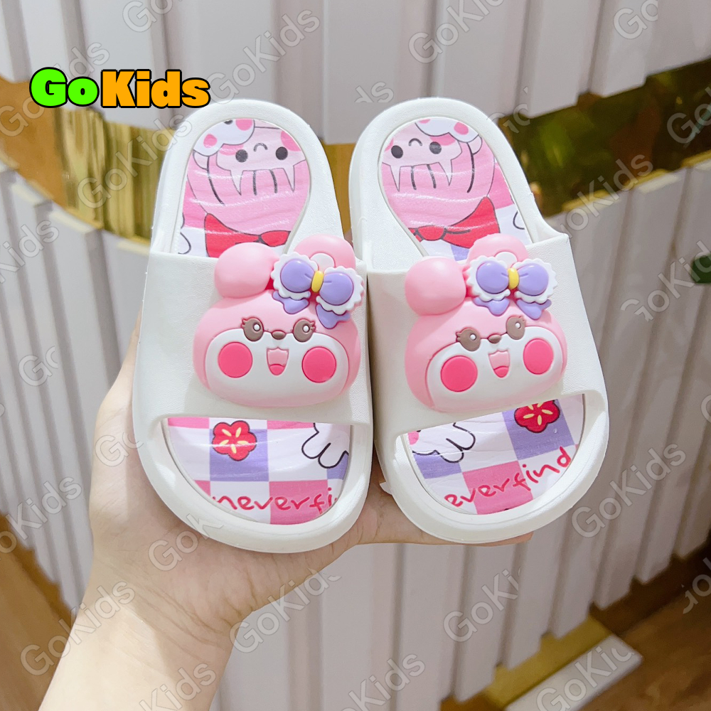 Dép Lê Cao Su Họa Tiết Khủng Long Cực Đáng Yêu Cho Bé Trai Bé Gái size 26-35