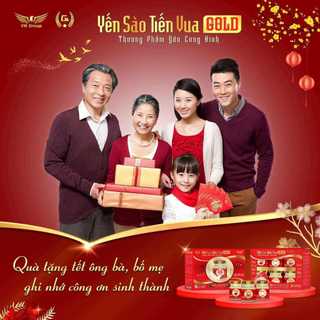 [Mã Thời trang] Ở Đây Có Yến Sào Bổ Dưỡng - Tiến Vua Gold - Yến Xào