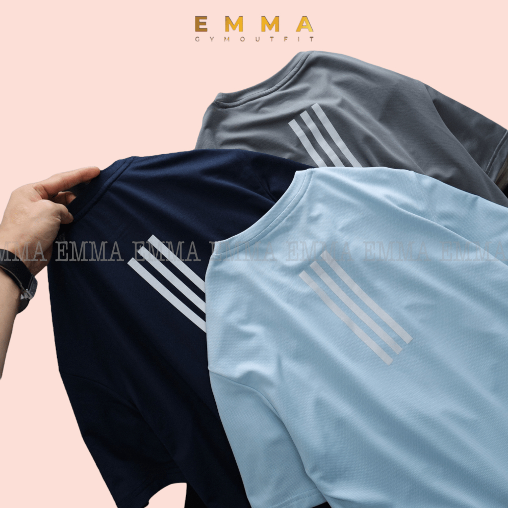 Áo Thể Thao Nam Thun Lạnh Thoáng Mát Tập Gym Chạy Bộ