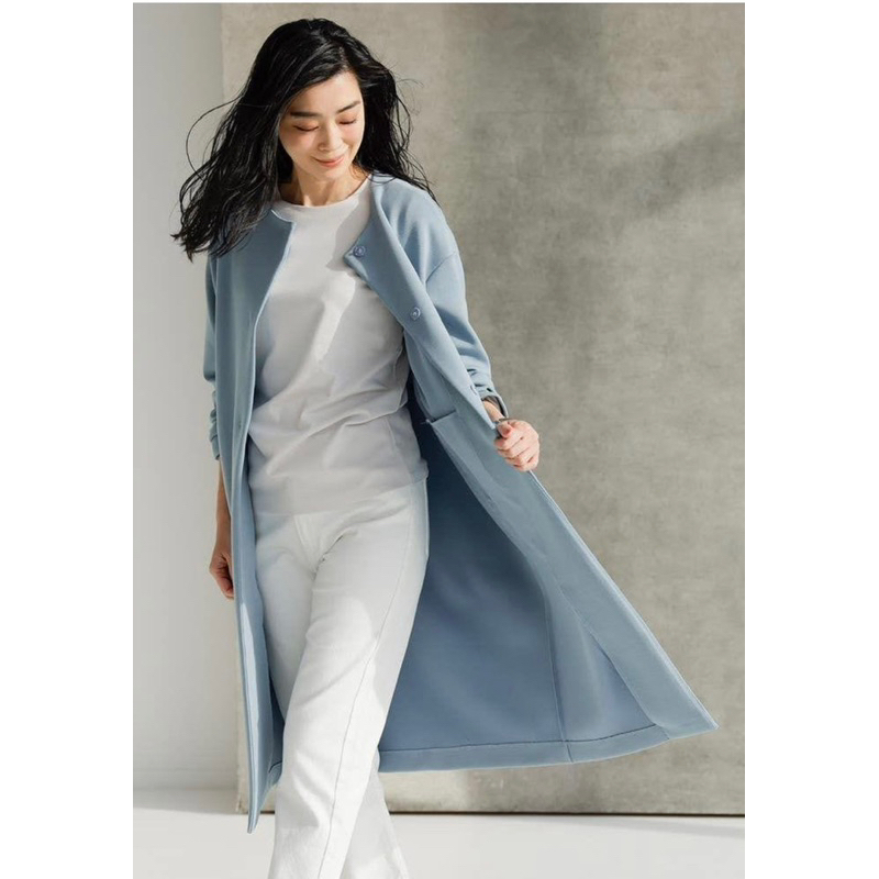 Áo khoác nỉ 2 da dáng dài - Thanh lý vnxk