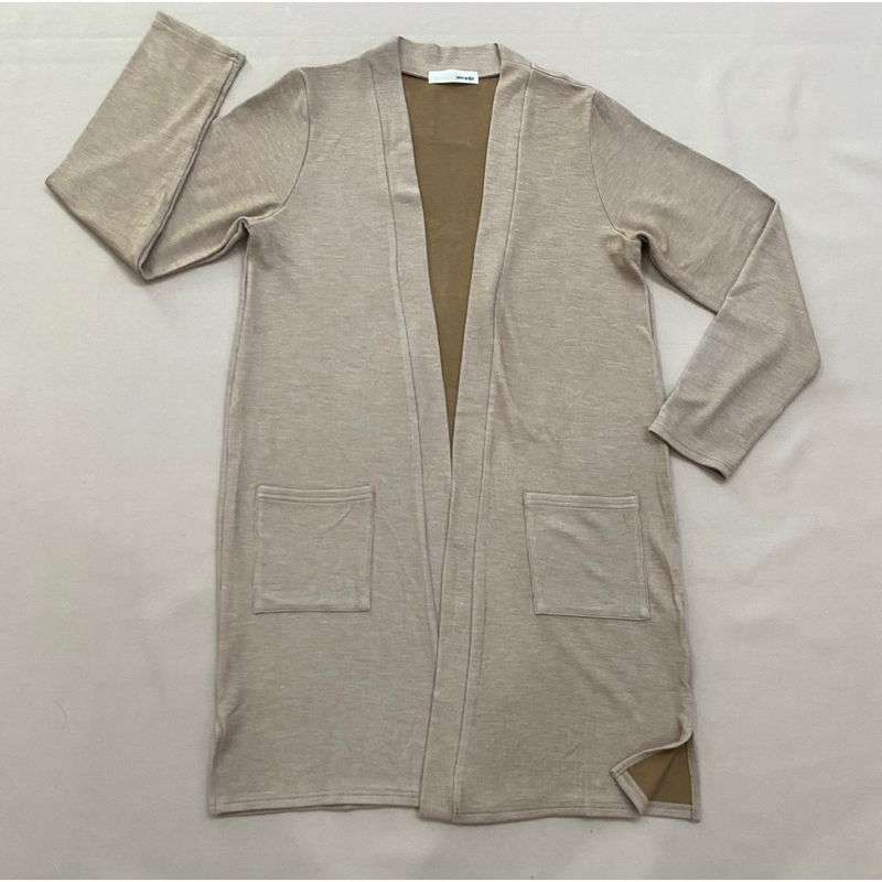 Áo khoác thun borip dáng dài  - Thanh lý vnxk