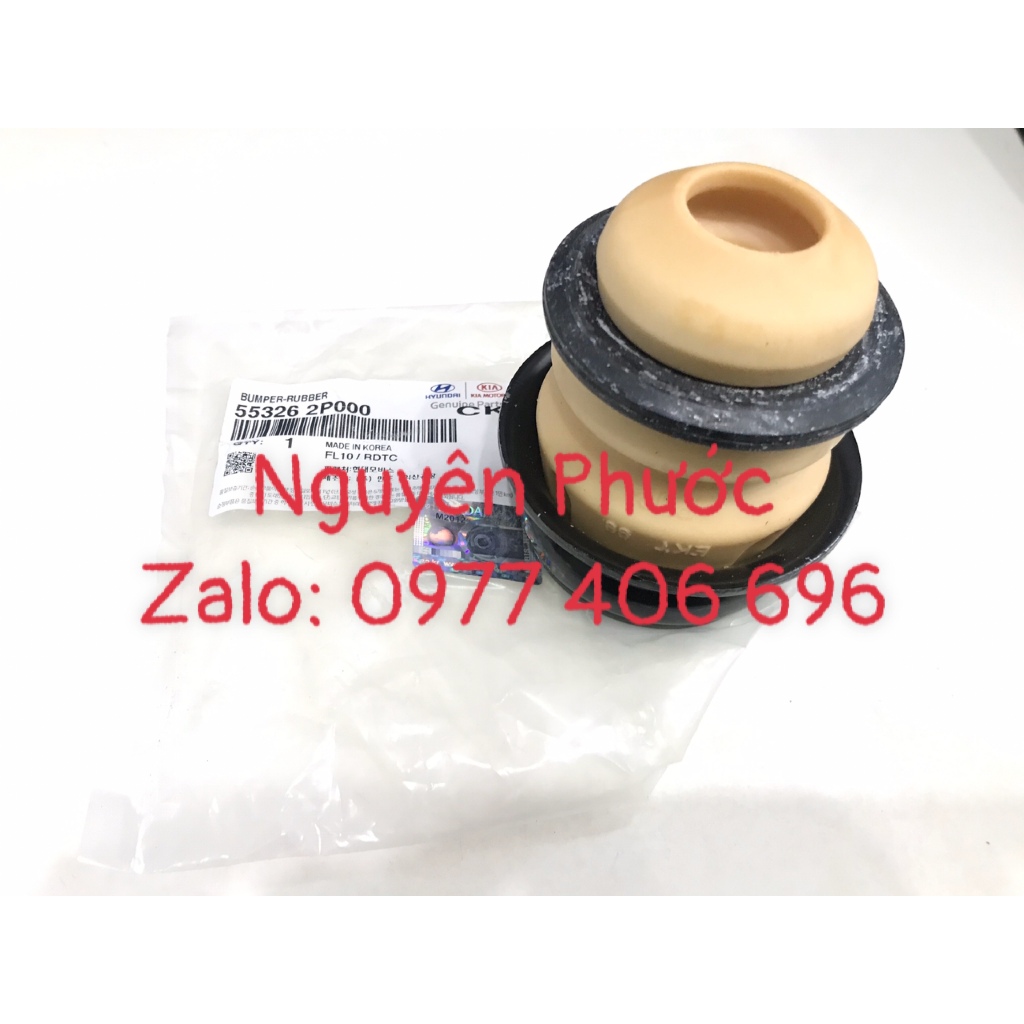 Cao su tăm bông  - giảm chấn sau SANTAFE 2006 - 2018 / SORENTO 2010 - 2018 / K3 / CERATO 16  - Hàng chính hãng