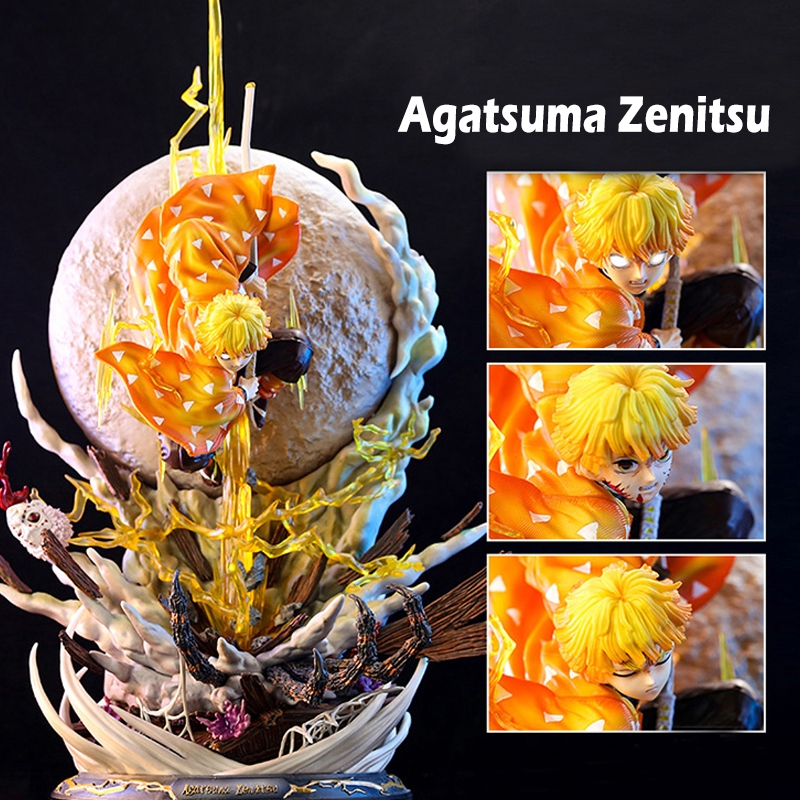 Mô hình kimetsu no yaiba zenitsu Demon Slayer Zenitsu Figure trang trí  Anime kimetsu no yaiba Figures