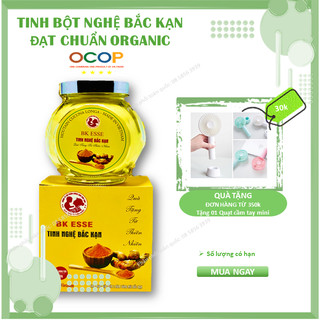 Tinh bột nghệ Bắc Kạn 220gr, nghệ nguyên chất, nghệ nếp đỏ Organic