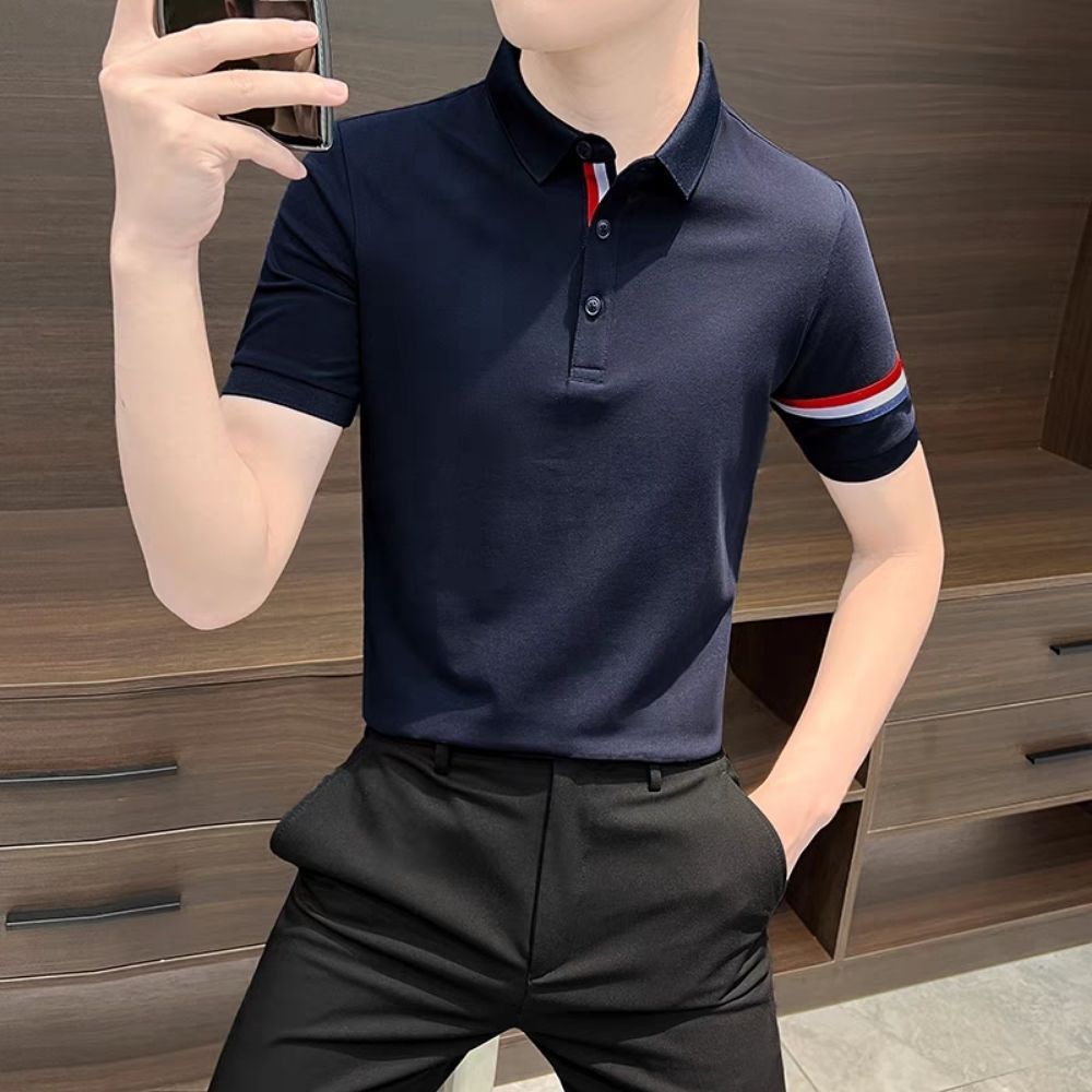 Áo Polo GOZIN.SHOP Trơn Basic Chất Liệu Poly Cotton Thấm Hút Mồ Hôi Áo Thun Nam