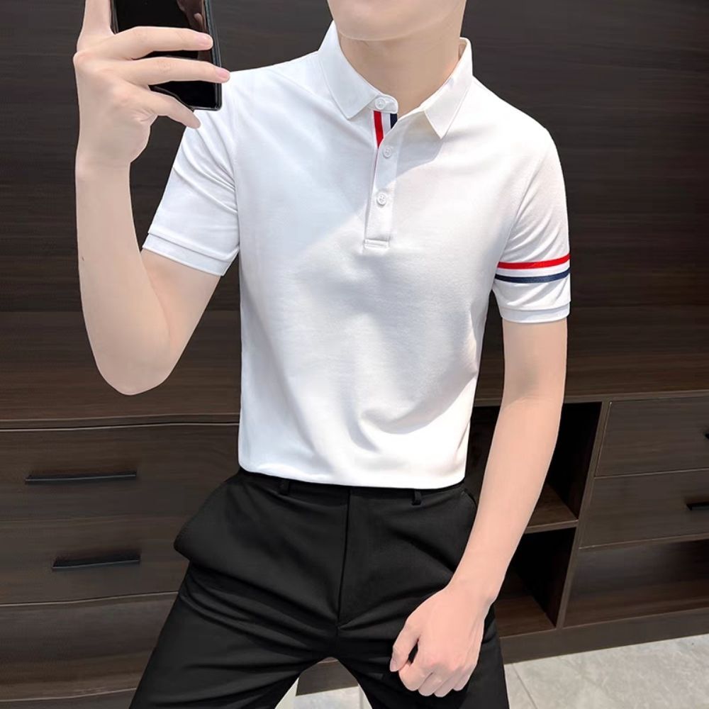 Áo Polo GOZIN.SHOP Trơn Basic Chất Liệu Poly Cotton Thấm Hút Mồ Hôi Áo Thun Nam