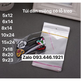 100gr Túi dán có móc treo và không móc treo