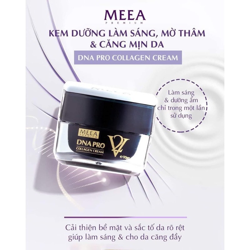 Combo kem face cá hồi V2 Pro + Tinh chất serum BAKUCHIOL AMPOULE MEEA - 10g+ 10ml