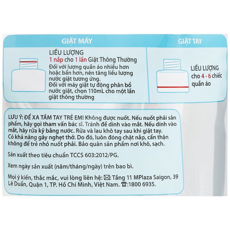 Nước giặt Ariel hương nắng mai túi 4.1kg