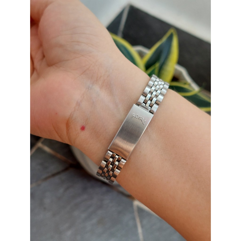 Đồng hồ nữ Royal mặt đính đá chạy pin hàng Si