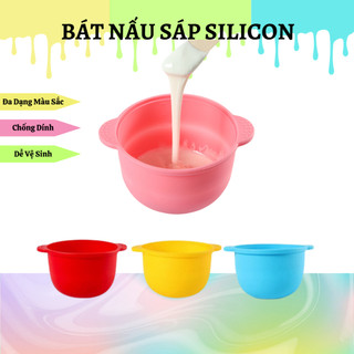 Bát silicon dùng cho nồi nấu sáp chịu nhiệt chống dính tốt