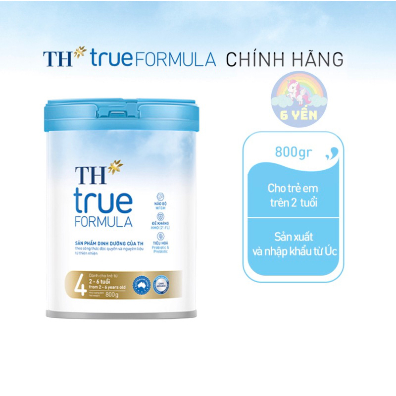 [Date2025]Sản phẩm dinh dưỡng công thức cho trẻ từ 2 đến 6 tuổi TH True Formula 4