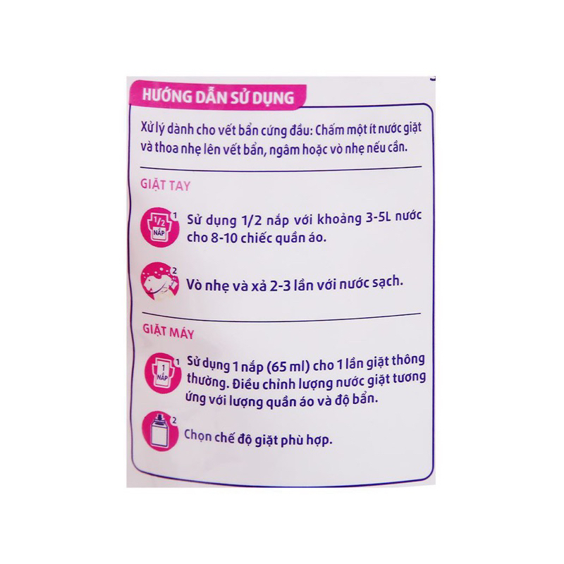 Nước giặt Comfort dưỡng vải hương thanh lịch giúp quần áo sạch thơm & tươi màu túi 2.2 kg