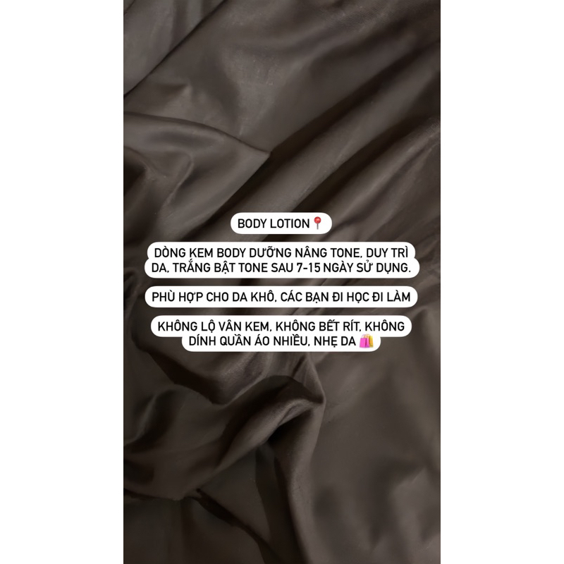 BODY CỐT VIP DẺO - BODY LOTION BƠ