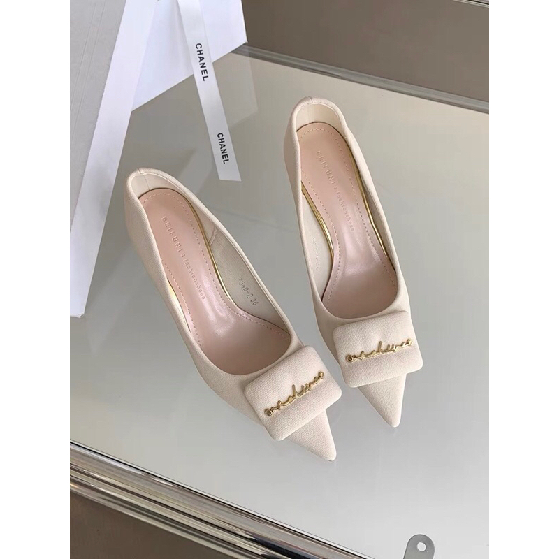Giày cao gót mũi nhọn, giày gót nhọn 8cm mã OH3