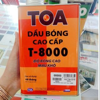 Sơn bóng gỗ cao cấp Toa, dầu bóng gỗ không màu