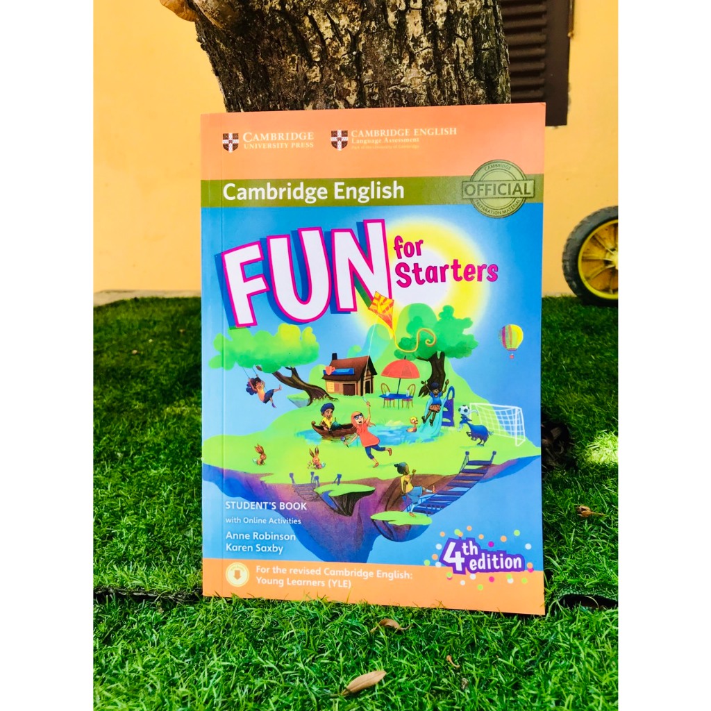 Sách - Fun for Starters, Movers, Flyers + File Mp3 bộ 3 cuốn