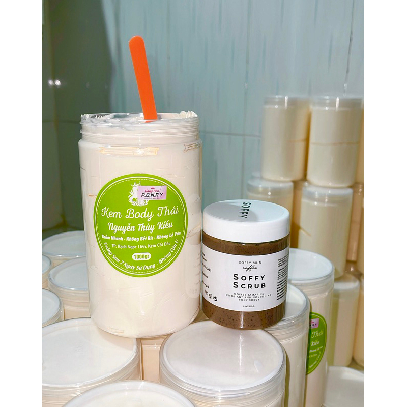 COMBO KEM BODY THÁI NGUYỄN THUÝ KIỀU TẶNG KÈM TTBC CAFE