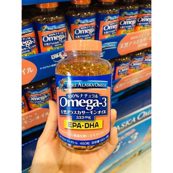 Viên Uống Dầu Cá Omega 3 Pure Alaska Nhật bản