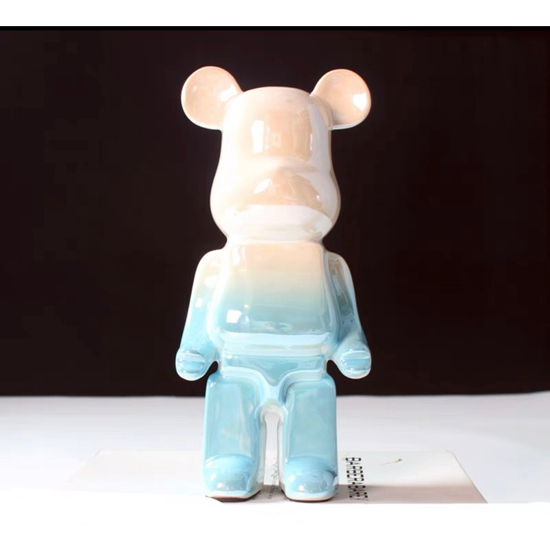 Gấu BearBrick Cao Cấp 400%, Tượng Gấu Bearbrick Phiên Bản 2 Màu mới nhất 2023